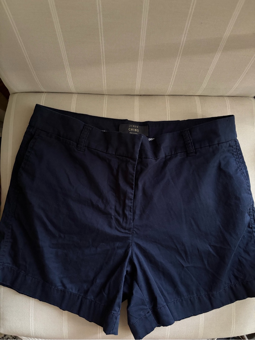J. Crew Navy Chino Shorts